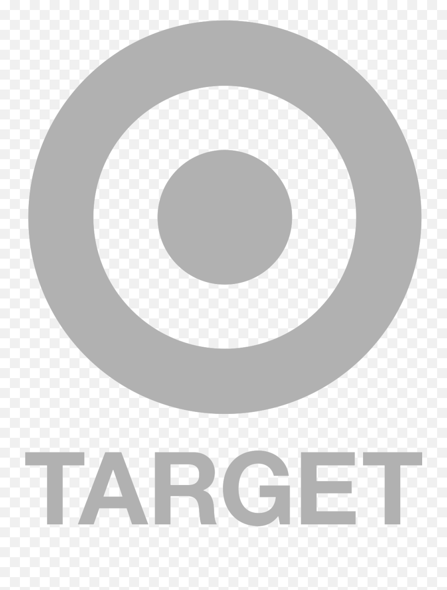 Target Png Transparent - Target Logo Png Transparent Gray Target Emoji,Target Png
