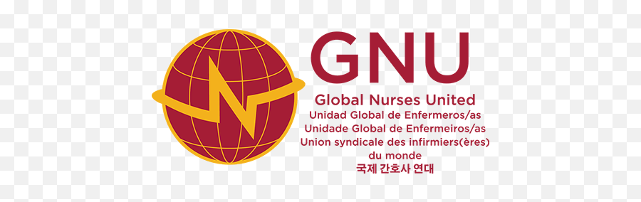 Global Nurses United National Nurses United Emoji,Gnu Logo