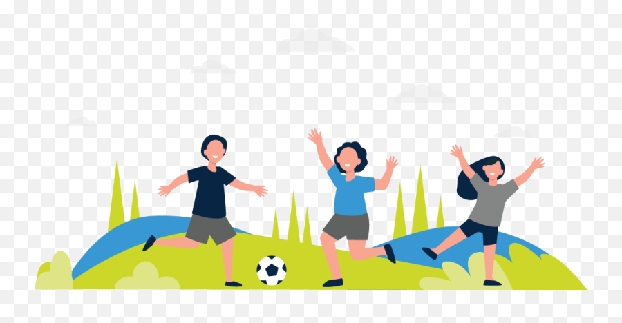 Kidsplayingsocceratpark - Ibcces Emoji,Kids Playing Soccer Clipart