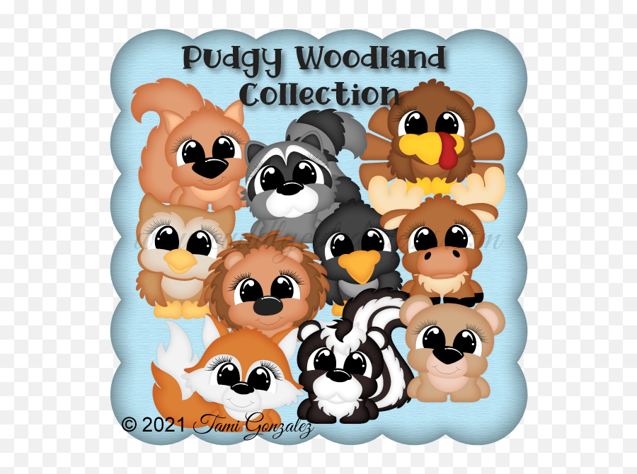 Pudgies Emoji,Woodland Bear Clipart