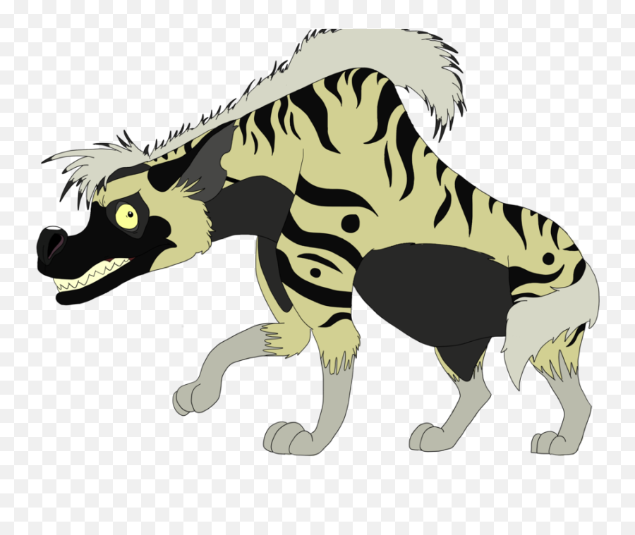 Tabaqui The Jungle Book Striped Hyena Drawing - The Jungle Emoji,Jungle Book Clipart