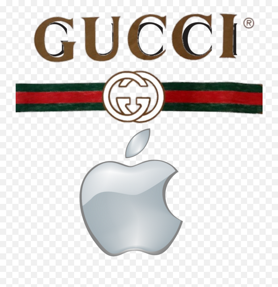 Gucci Clipart Apple - Imagem Apple E Gucci Emoji,Gucci Png