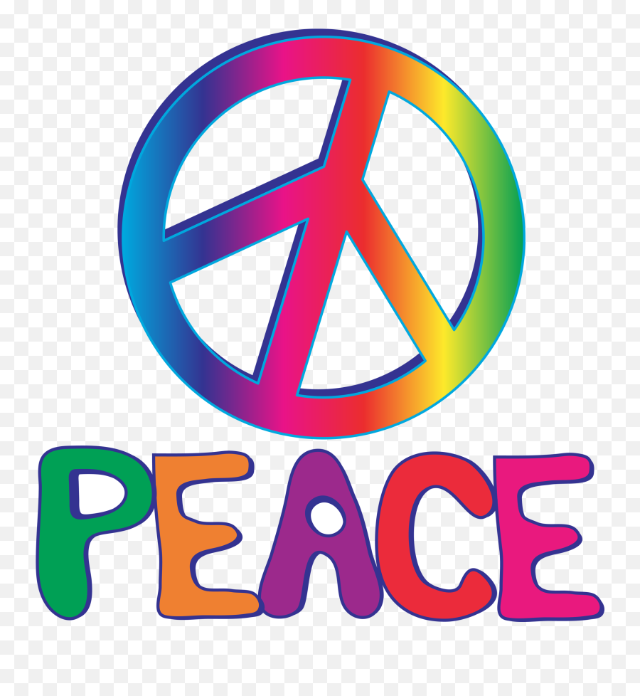 Clipart Of The Peace Sign Free Image - Peace Day 30 January Emoji,Yarn Clipart