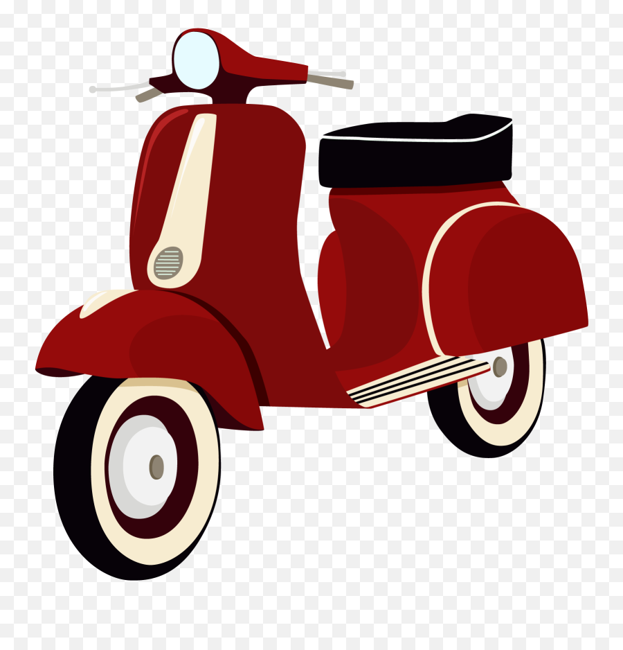 Download Helmet Vespa Battery Car Scooter Vector Motorcycle - Vespa Clipart Emoji,Battery Clipart