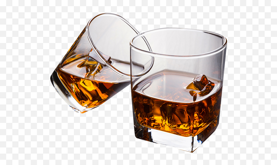 Cup Material Two Glass Drinking Whisky Glasses Clipart - Transparent Background Alcohol Glass Png Emoji,Glasses Clipart