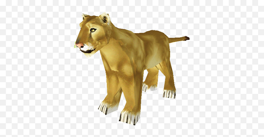 Pc Computer - Zoo Tycoon 2 African Lioness The Models Zoo Tycoon 2 Lioness Emoji,Lioness Png
