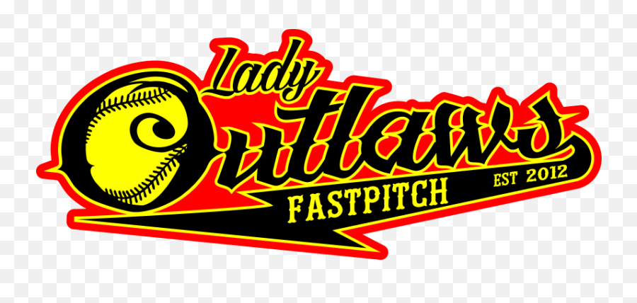 Outlaw Softball Decal Masterpiece Monogramming - Language Emoji,Outlaw Logo