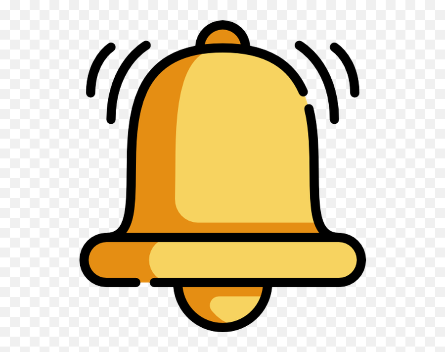 Bell Free Vector Icons Designed - Bell Icon Youtube Gold Emoji,Youtube Notification Bell Png