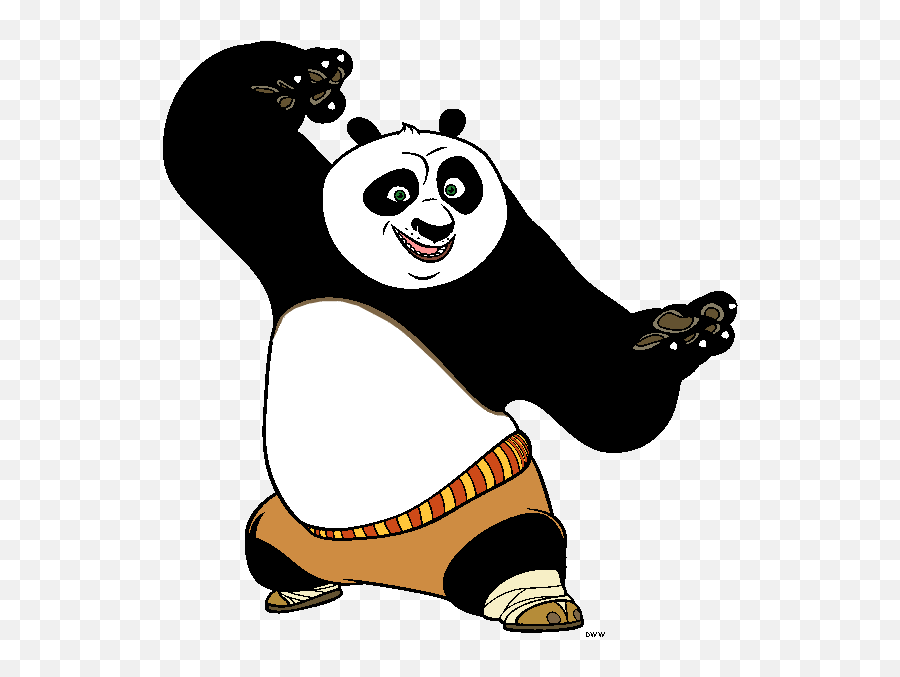 Kung Fu Panda Clip Art Free Image - Kung Fu Panda Vector Art Emoji,Panda Clipart