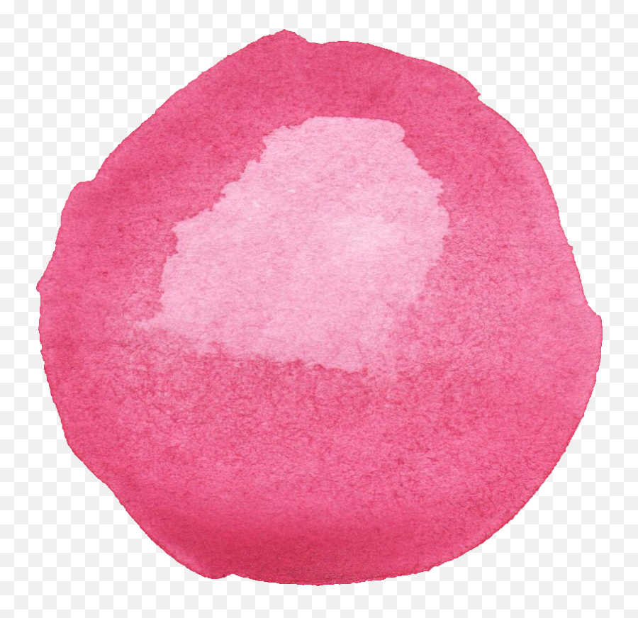 10 Watercolor Pink Circle - Pink Watercolor Circle Png Emoji,Pink Watercolor Png