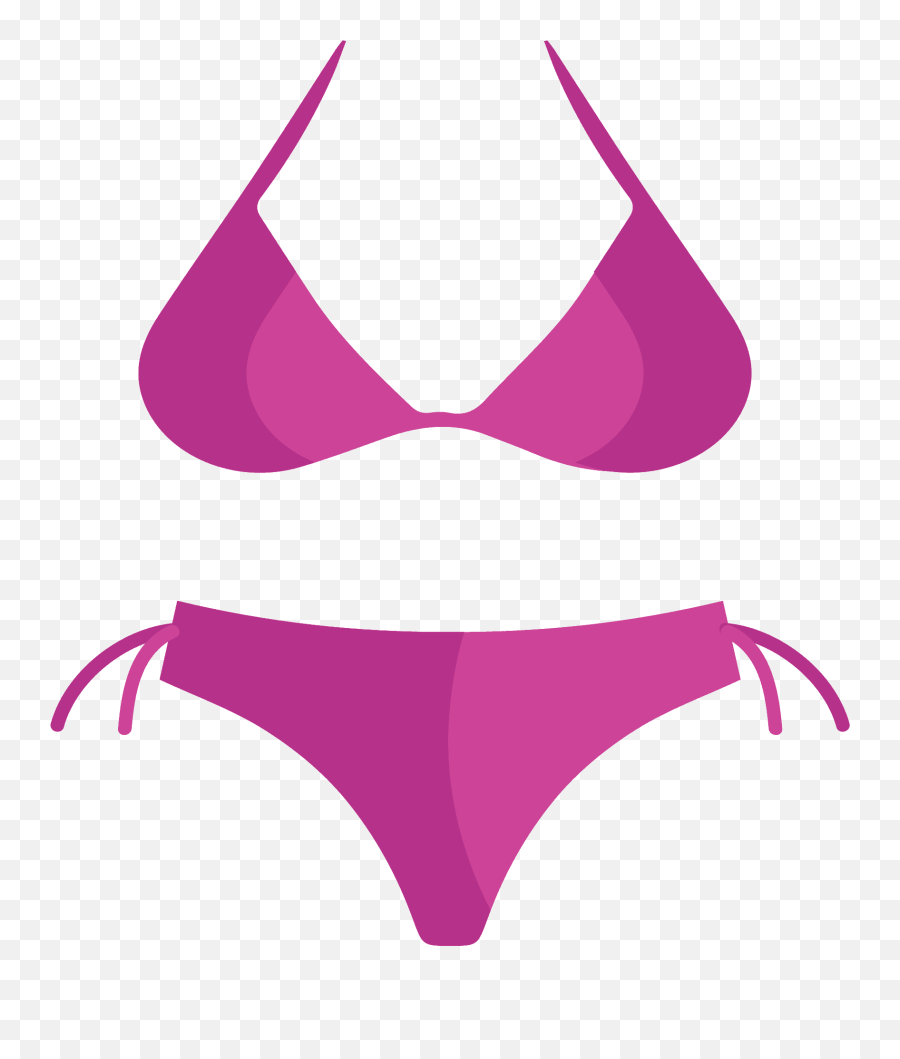 Bikini Emoji Clipart Free Download Transparent Png Creazilla - Clipart Bikini,Swimsuit Clipart