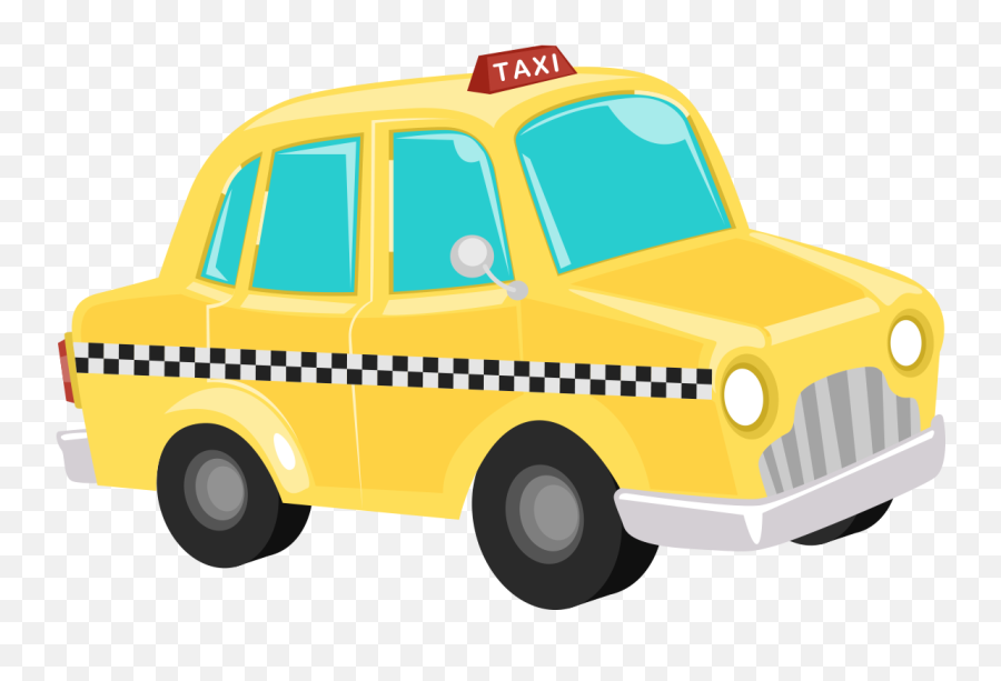 Cab Cliparts Png Images - Taxi Cab Clipart Emoji,Taxi Clipart