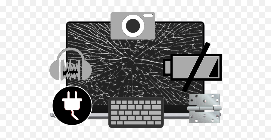 Chromebook All Models Repairs - Office Equipment Emoji,Screen Crack Png