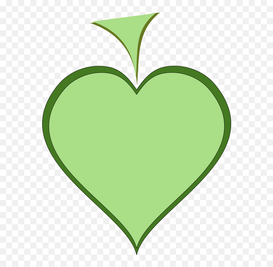 Free Clipart Green Heart Arking - Vector Graphics Emoji,Green Heart Png