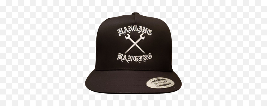 Hanging U0026 Banging - Classic Snapback Trucker Hat For Baseball Emoji,Ironworkers Logo