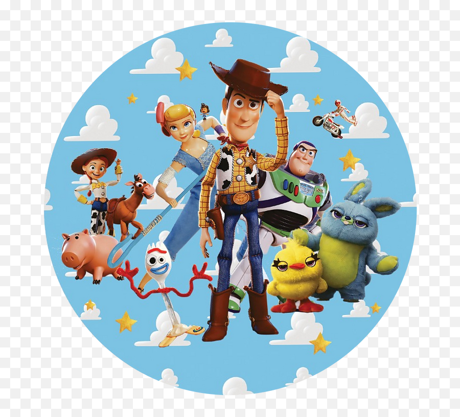 Toy Story 4 - Toy Story 4 Circular Emoji,Toy Story 4 Clipart