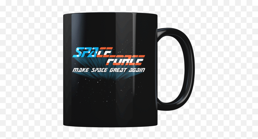 Coffee Mugs American Af - Aaf Nation Emoji,Space Force Logo Star Trek
