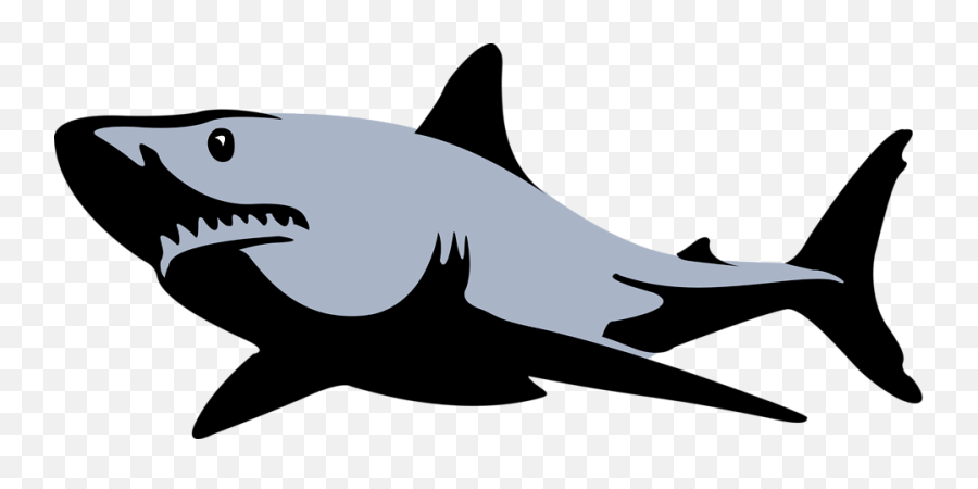 Free Clip Art - Shark Clipart Free Emoji,Shark Clipart
