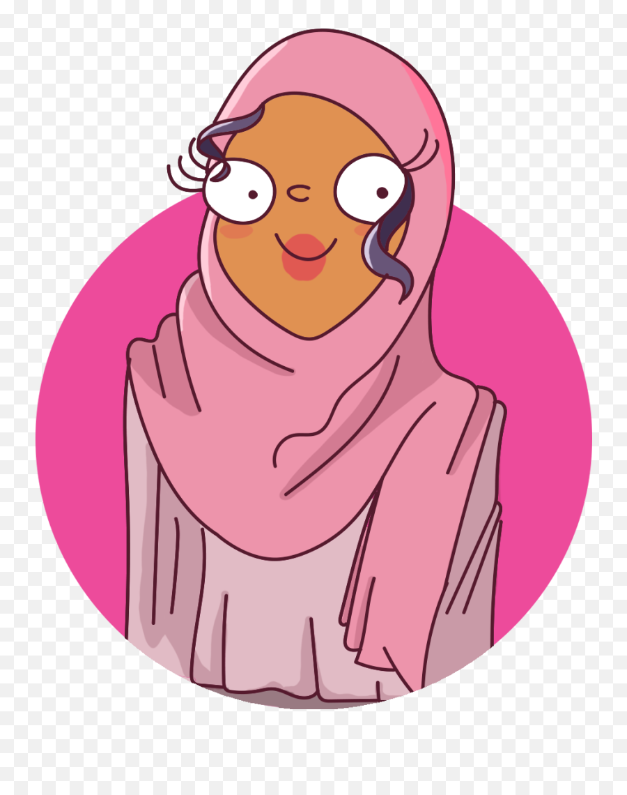 Wear Abaya Or Hijab Weu0027ve Got Curly Hair Tips For You Emoji,Hijab Png