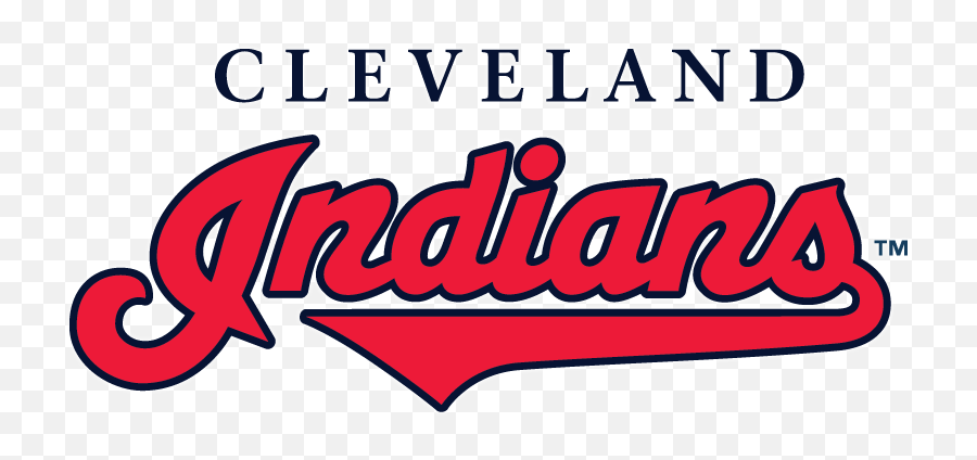 Cleveland Indians Script Logo - Transparent Cleveland Indians Png Emoji,Cleveland Indians Logo
