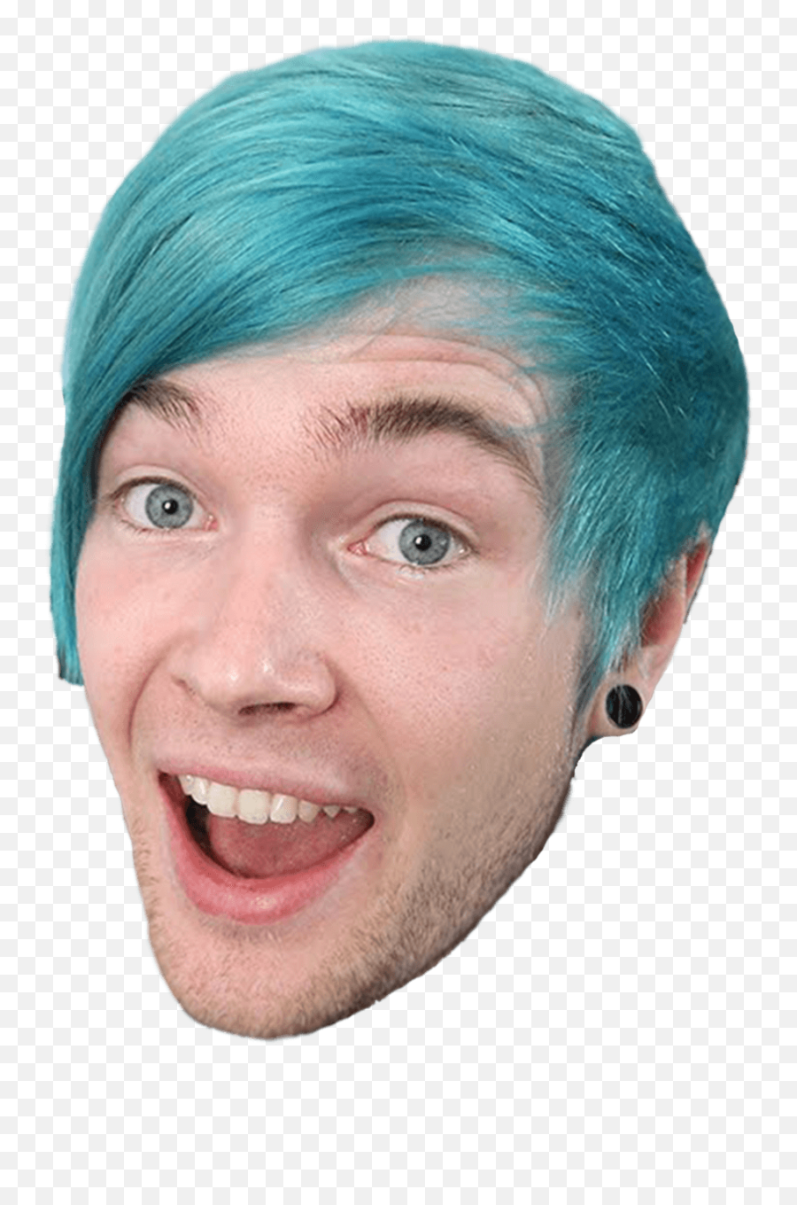 Dantdm - Dantdm Blue Hair Emoji,Dantdm Logo