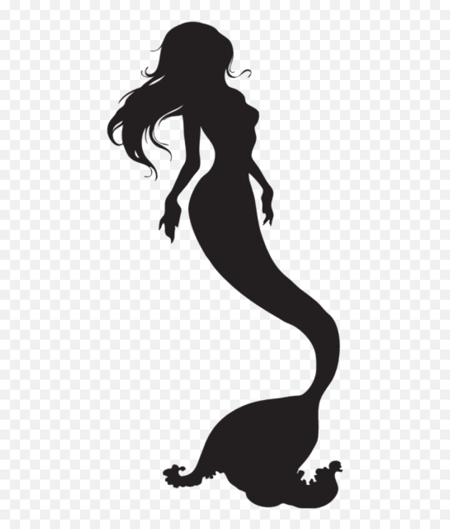 Free Png Mermaid Silhouette Png Images - Mermaid Silhouette Transparent Emoji,Mermaid Png