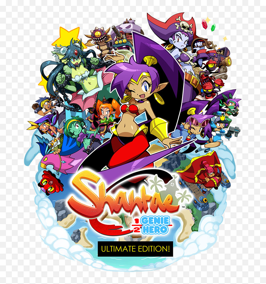 Half - Shantae The Half Genie Hero Emoji,Shantae Png