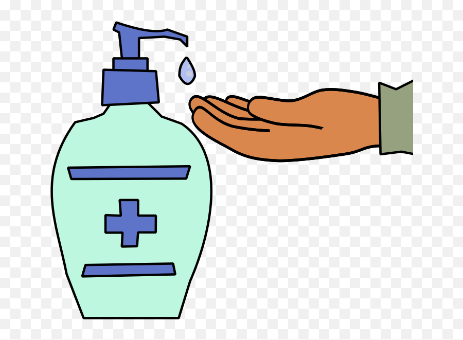 Openclipart - Household Supply Emoji,Hand Sanitizer Clipart