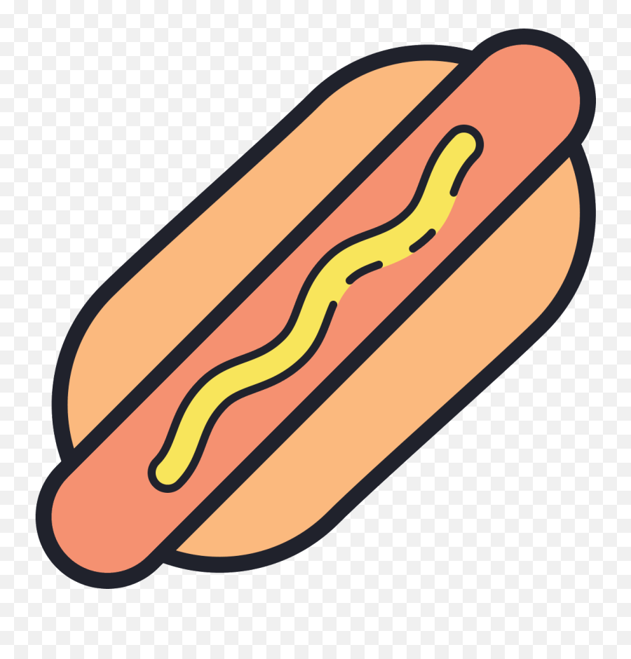 Download Hot Dog Icon - Transparent Background Hot Dog Icon Emoji,Hot Dog Transparent Background