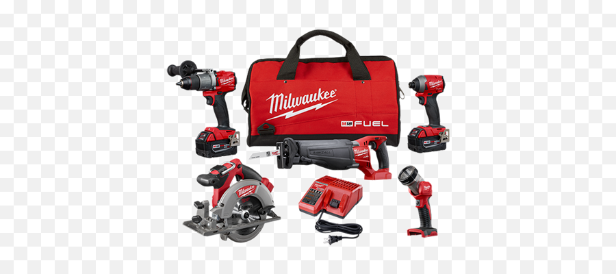 Milwaukee Tools Logo Png - Milwaukee M18 Fuel Combo Kit Emoji,Milwaukee Tools Logo