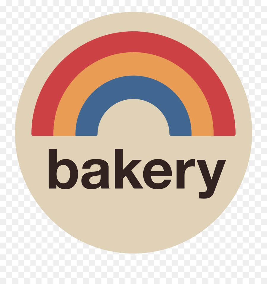 Rainbow Bakery Emoji,Bakery Logo