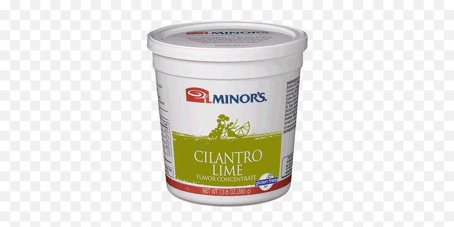 Minoru0027s Cilantro Lime Flavor Concentrate Gluten Free 136 Oz - Minors Vegetable Base Emoji,Cilantro Png