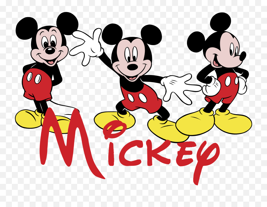 Mickey Mouse Logo Png Transparent Svg - Mickey Mouse Logo Emoji,Mickey Mouse Logo