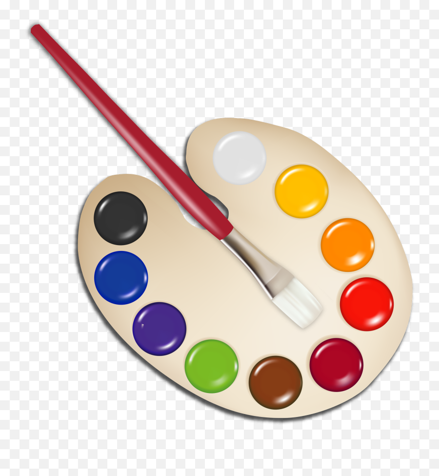 Crafts Clipart Paintbrush Crafts - Transparent Background Painting Clipart Emoji,Paintbrush Clipart