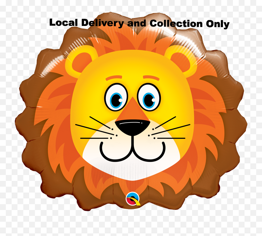 Lion Jungle Theme Clipart - Full Size Clipart 5456029 Lion Foil Balloons Emoji,Theme Clipart