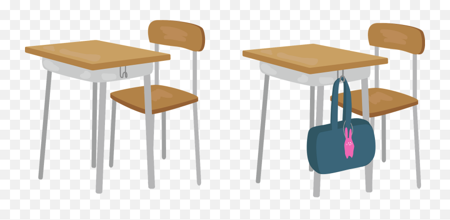 School Desks And Chairs Clipart Free Download Transparent - Classroom Table And Chair Clipart Emoji,Education Clipart