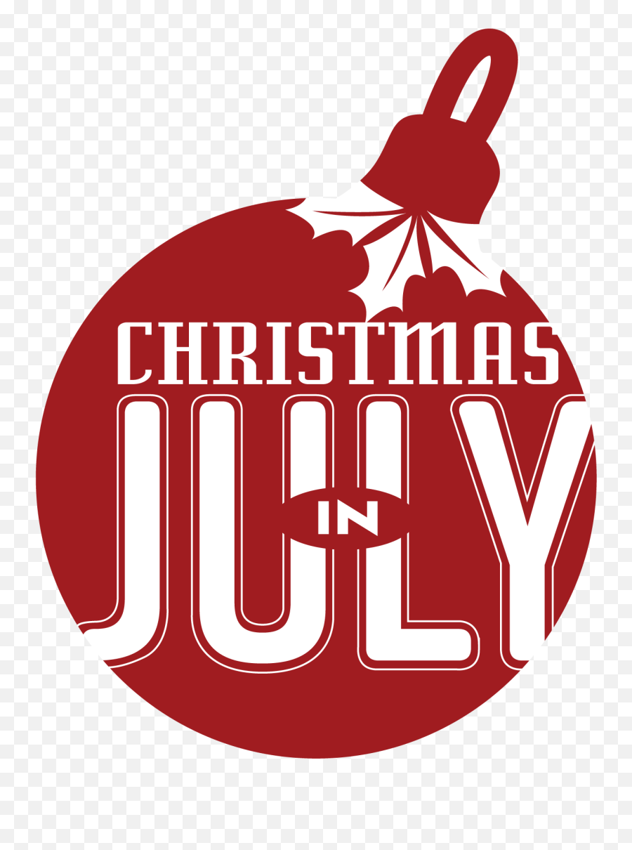Christmas In July Clipart Image - Transparent Christmas In July Emoji,July Clipart