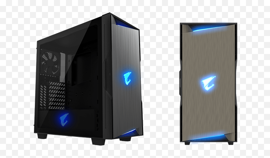Gigabyte Unveils The Aorus C300 Glass Mid - Tower Chassis Emoji,Transparent Cpu Casing