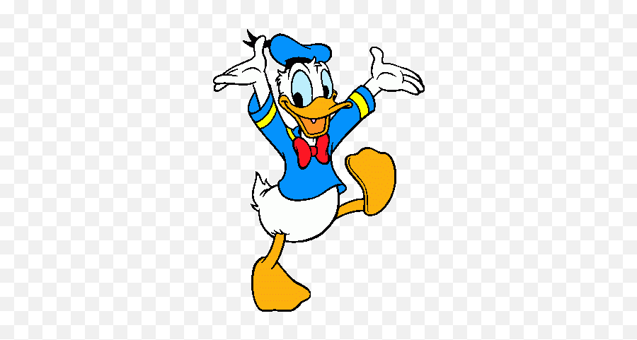 Donald Hands Up Donald Duck Duck Cartoon Walt Disney Emoji,Hands Up Clipart