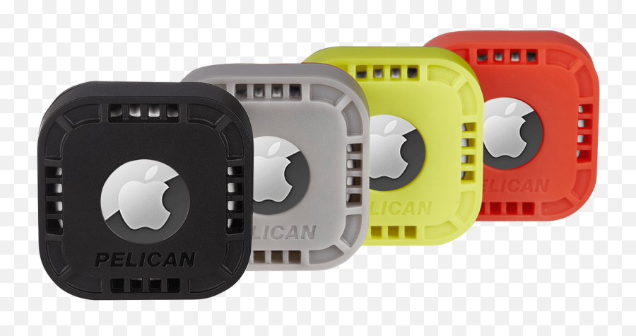Pelican - 4 Pack Of Protector Sticker Mounts For Apple Emoji,Iphone Apple Logo Sticker