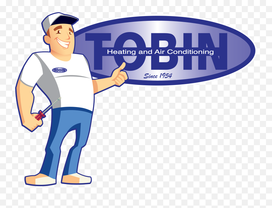 Most Trusted U0026 Affordable Ac Service - Tobin Heating U0026 Air Language Emoji,Hvac Logo