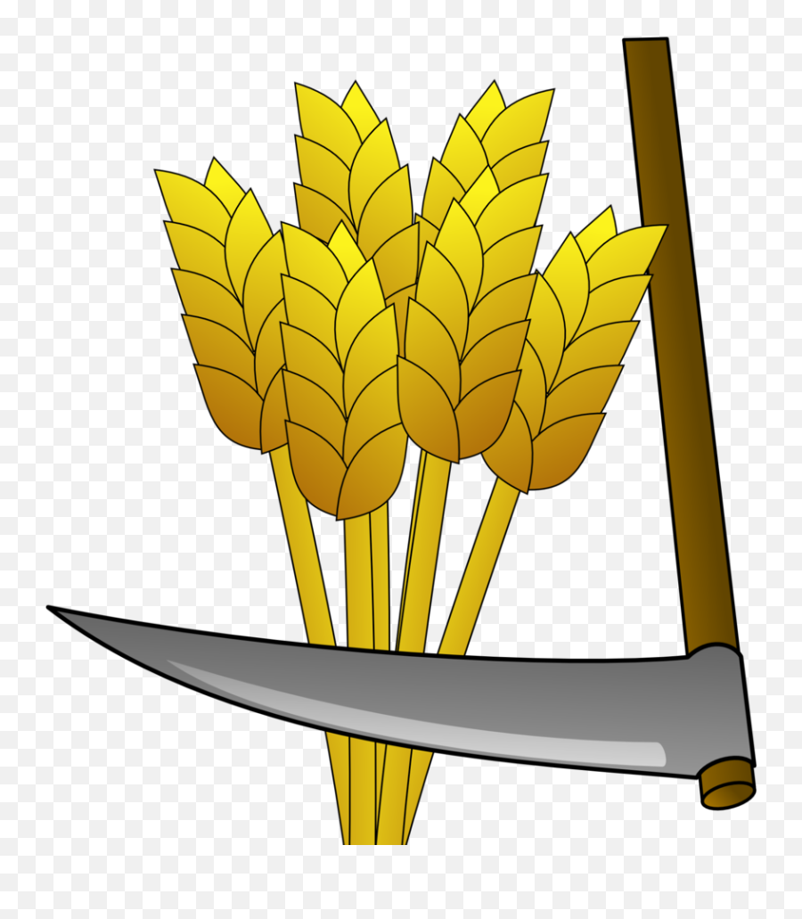 Free Clip Art - Sickle And Wheat Png Emoji,Harvest Clipart