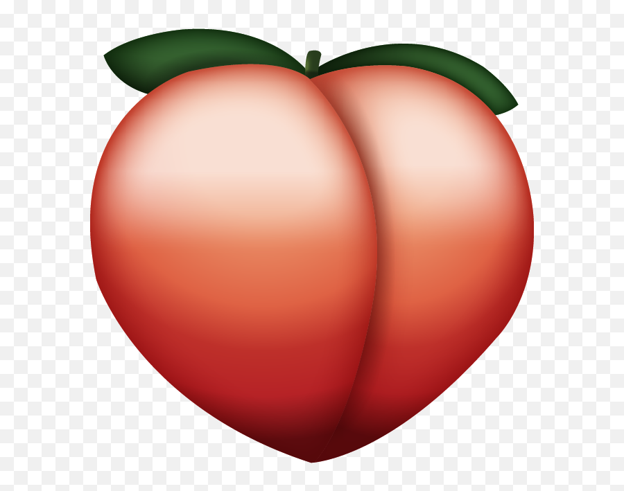 Download Peach Emoji Icon - Transparent Background Peach Emoji,Peach Emoji Png