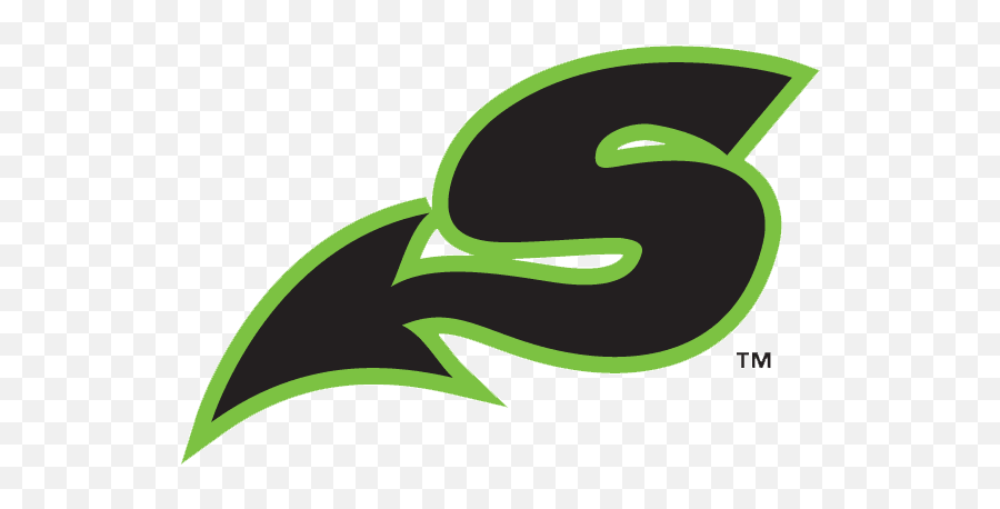 Shreveport Swamp Dragons Cap Logo - S Logo Green Emoji,S Logos