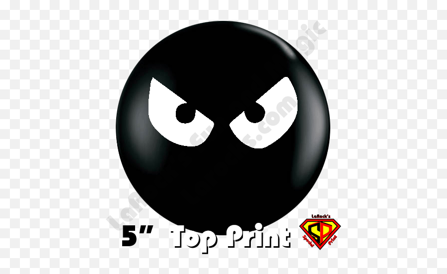5 Inch Round Evil Eyes Top Print Balloons By Juan Gonzales Qualatex 100ct - Swarthmore Phoenix Emoji,Evil Eyes Png