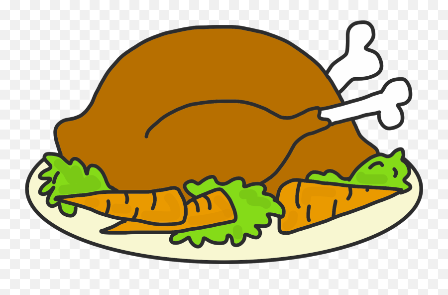 Free Cooked Turkey Png Download Free Clip Art Free Clip - Turducken Emoji,Turkey Clipart Free