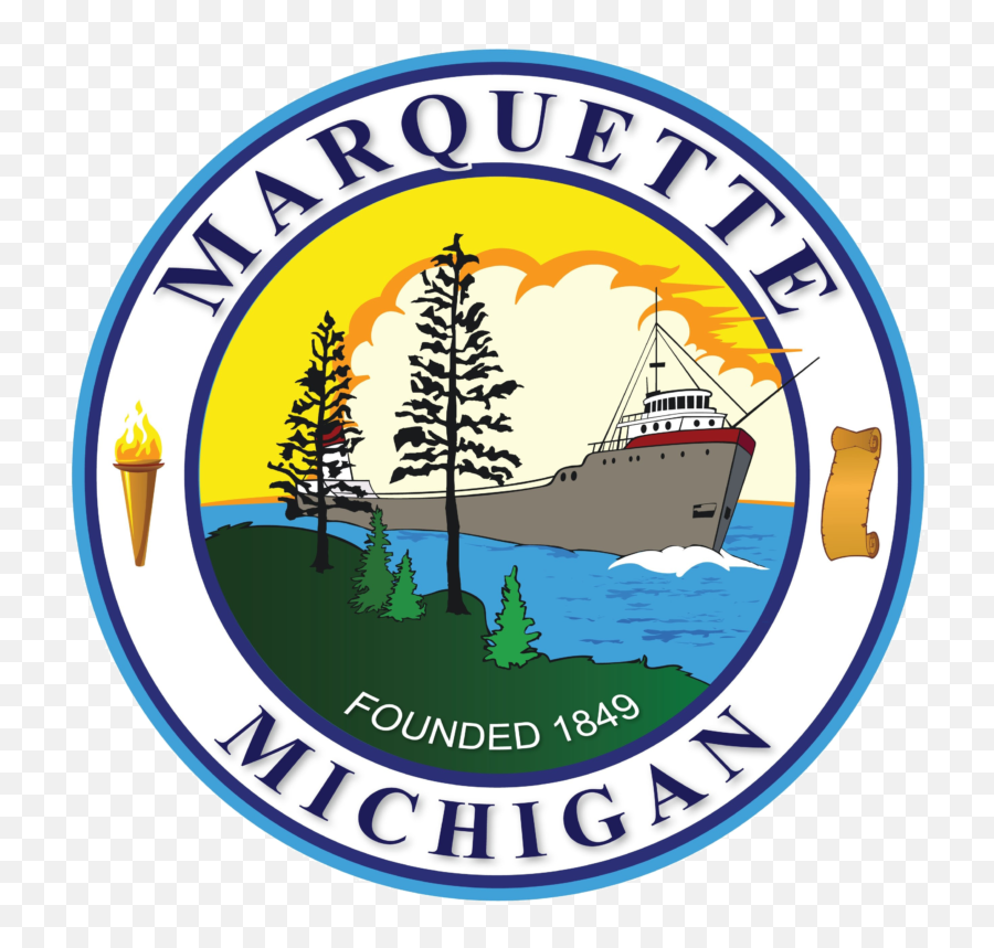 City Logo New - City Of Marquette Emoji,Marquette Logo