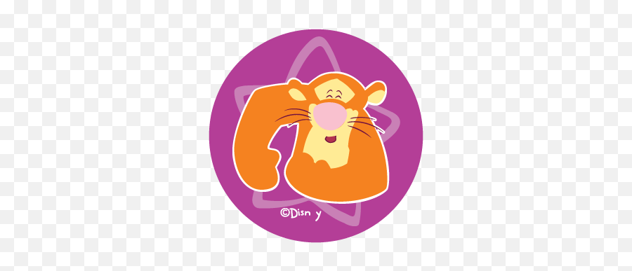 Disney Tigger Logo Vector Free Download - Tigger Emoji,Pink Dolphin Logos