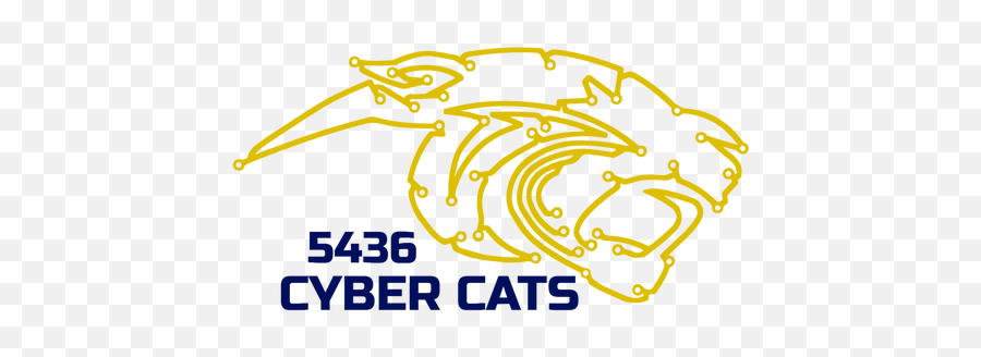 Cyber Cats 5436 First Robotics Frc Team - Cyber Cats Logo 5436 Emoji,Cats Logo