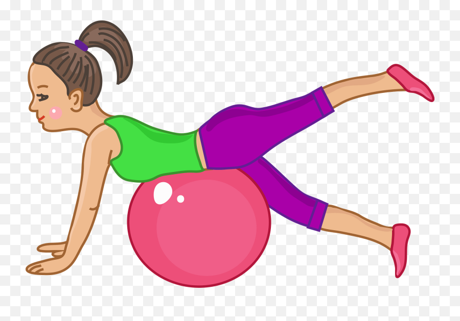 Fitness Girl Clipart Free Download Transparent Png Creazilla - Fitness Lady Clipart Png Emoji,Working Out Clipart